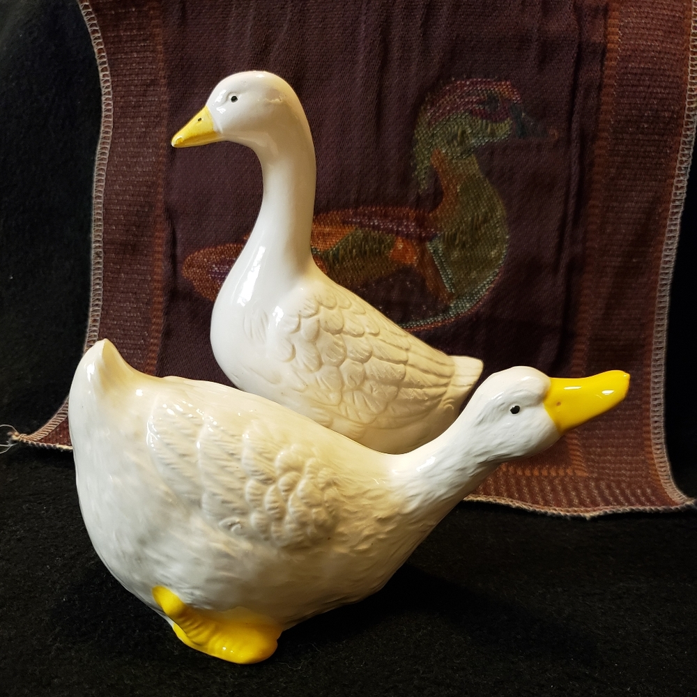 Ceramic Duck Figurines
